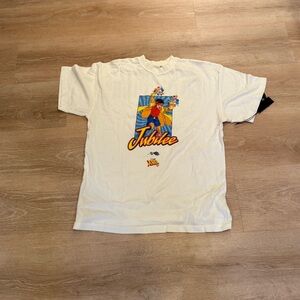 White Graphic Men's T-Shirt Juiblee